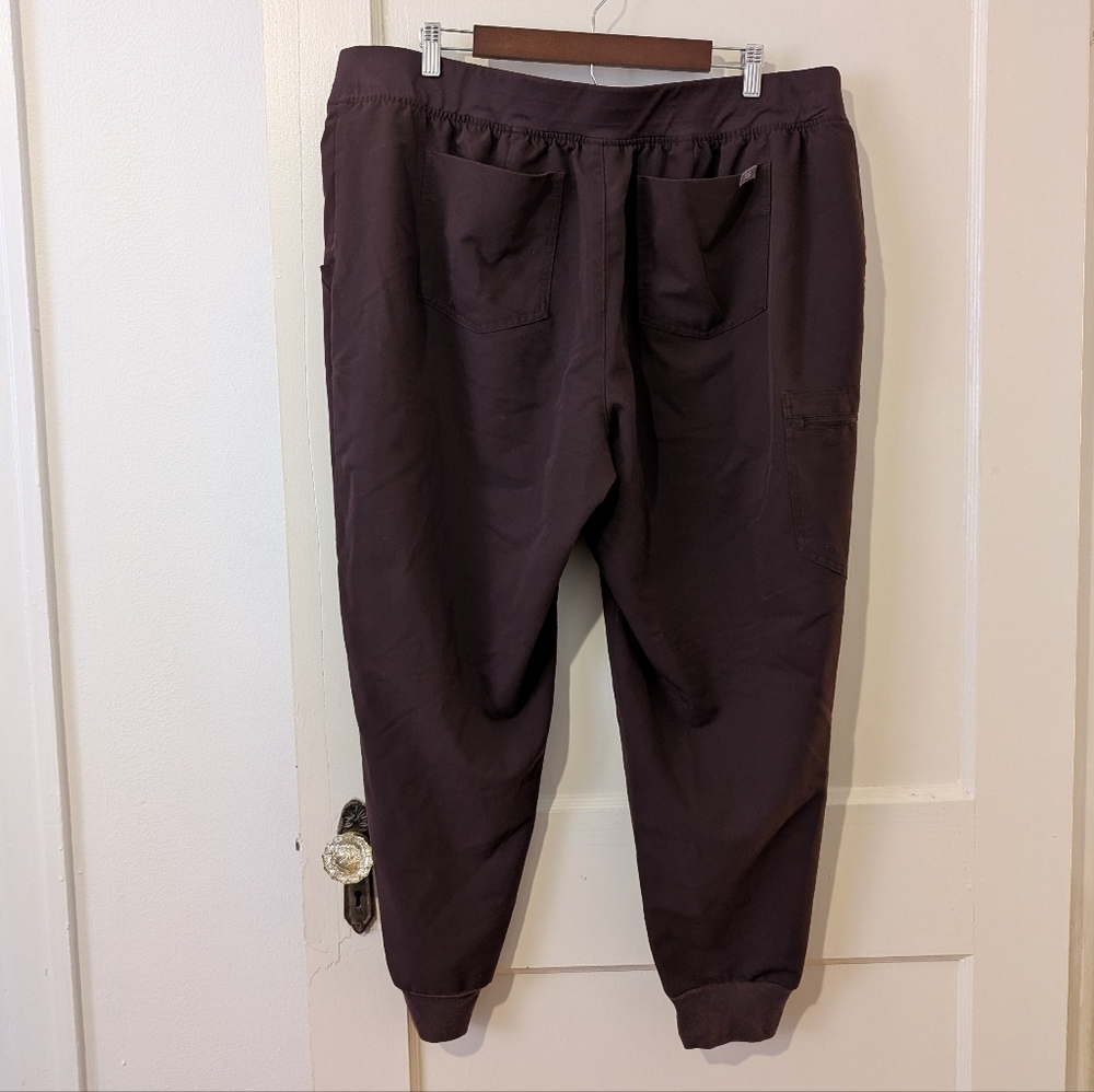 Figs Scrubs 3XL Espresso Brown Zamora Joggers Pant Limited Edition Color PO 4237 - Picture 9 of 13